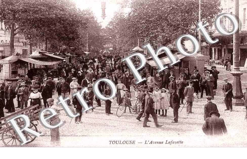 l&#039;avenue Lafayette - Roosevelt (allees du President)