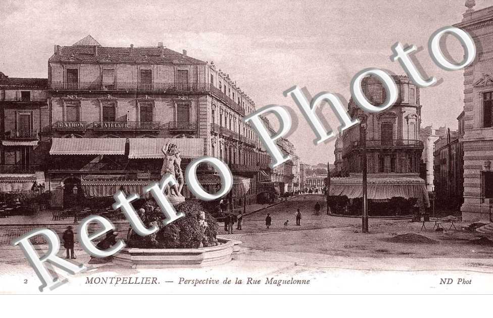 PERSPECTIVE DE LA RUE MAGUELONE