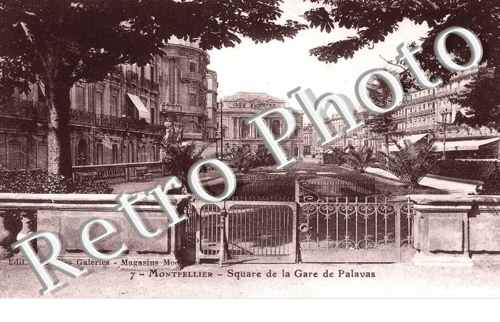 SQUARE DE LA GARE DE PALAVAS
