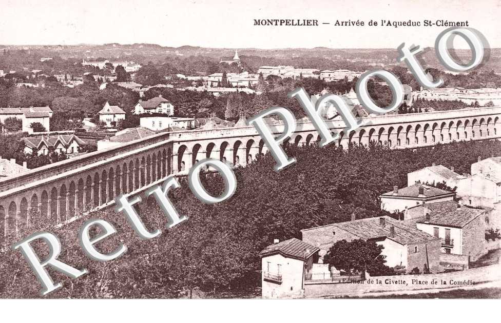 ARRIVEE DE L'AQUEDUC ST CLEMENT
