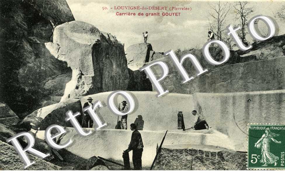 carriere de granit Gouyet
