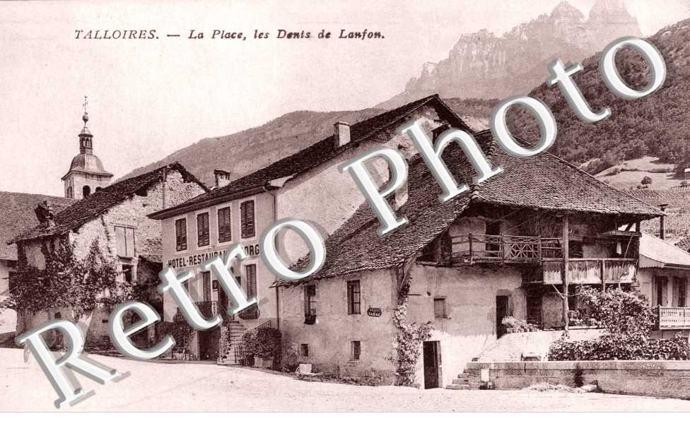 La place et les dents de Lanfon