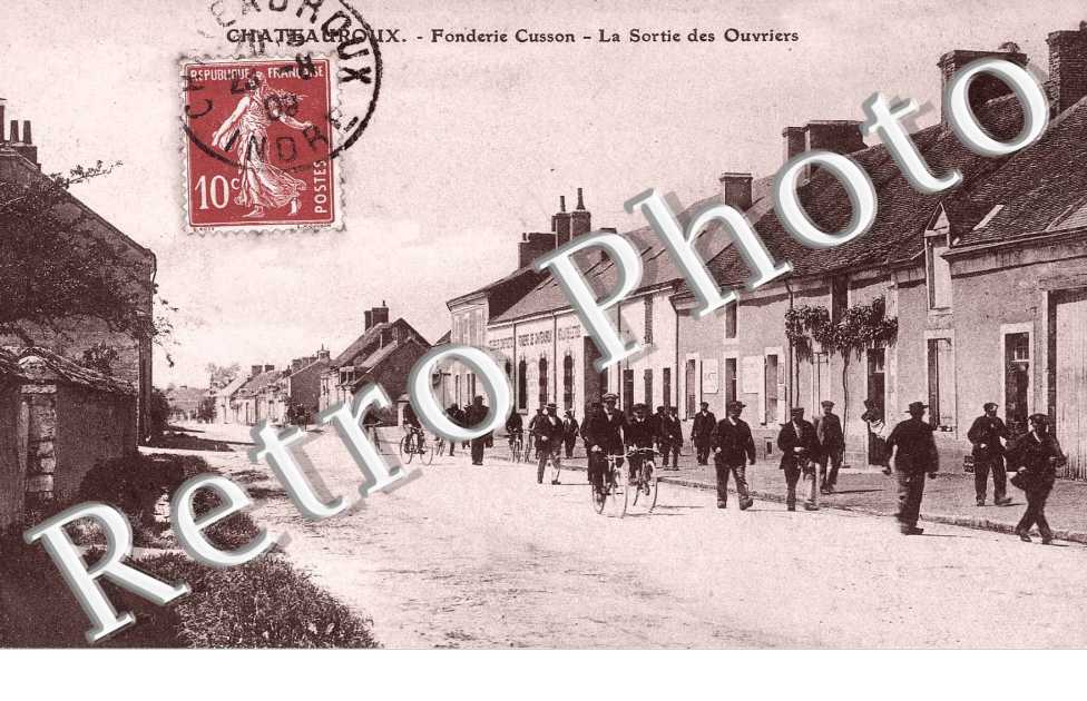 fonderie Cusson - la sortie des ouvriers