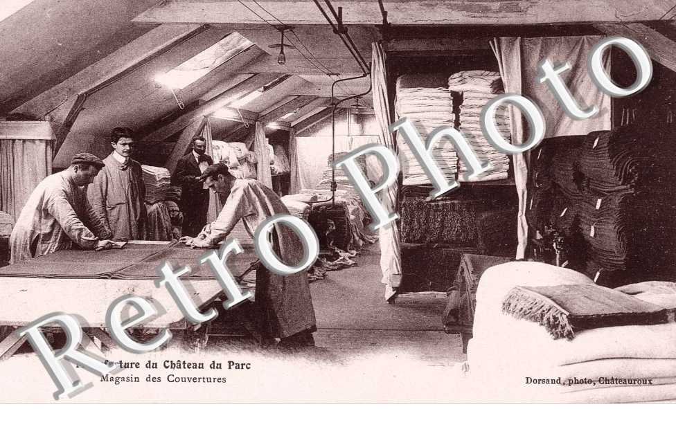 manufacture du chateau du parc - magasin des couvertures