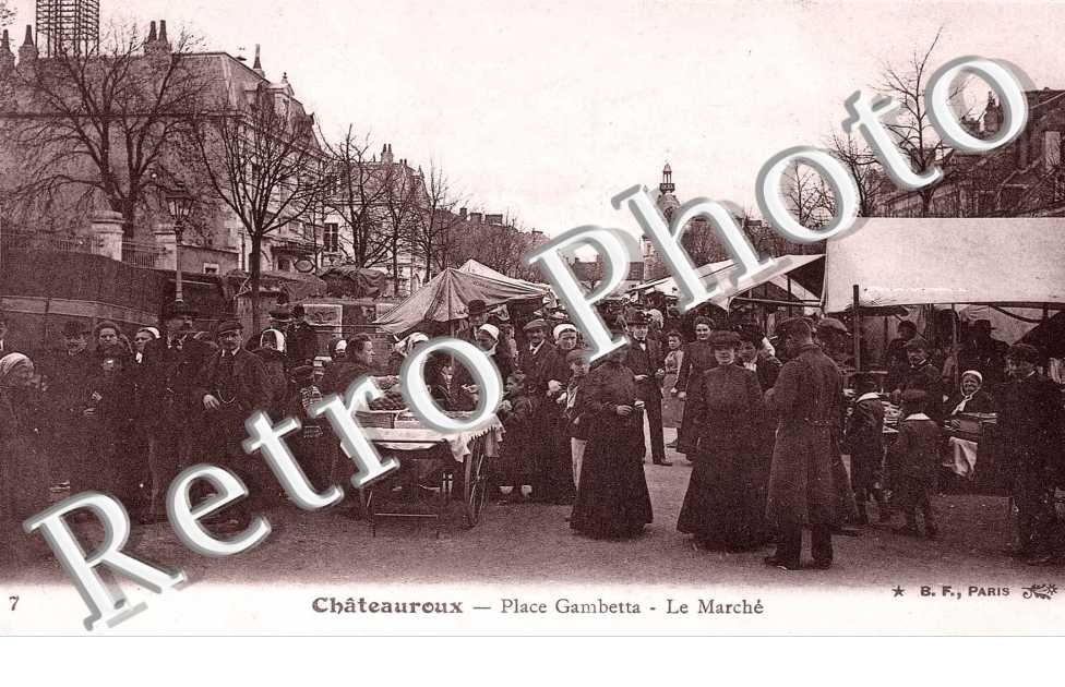 place Gambetta - le marche