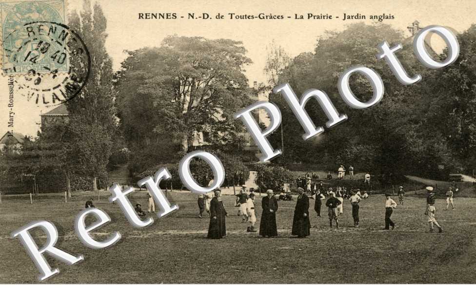 NOTRE DAME DE TOUTES LES GRACES - LA PRAIRIE - JARDIN ANGLAIS