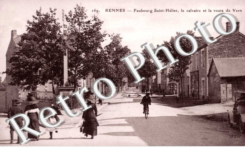 faubourg Saint-Helier, le Calvaire et la route de Vern