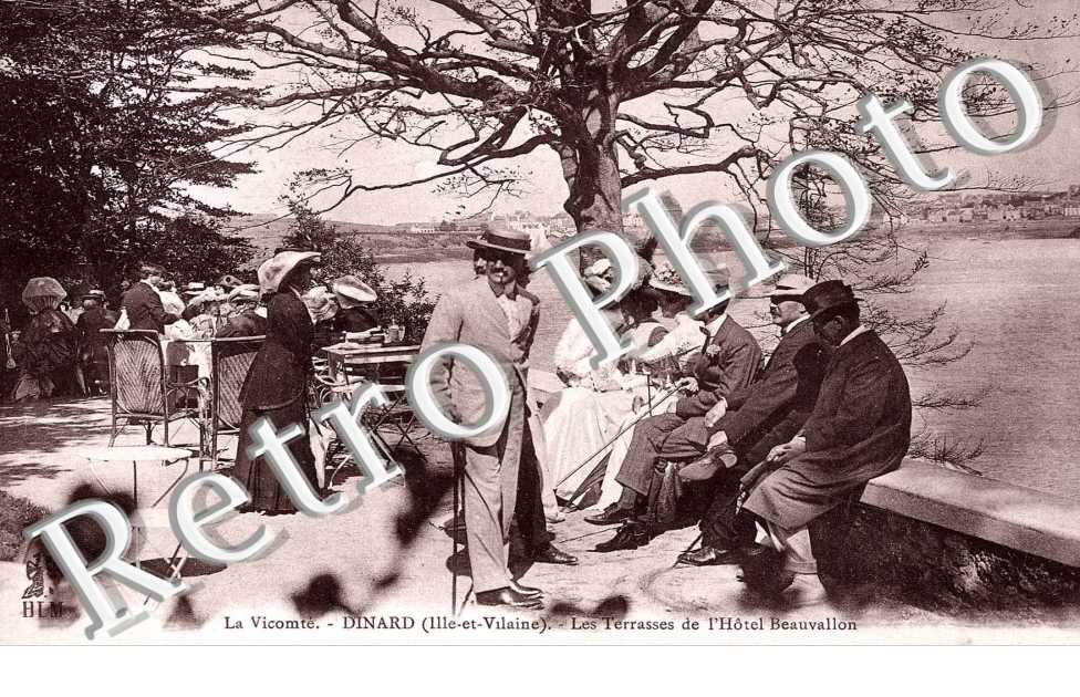 les terrasses de l'hotel beauvallon
