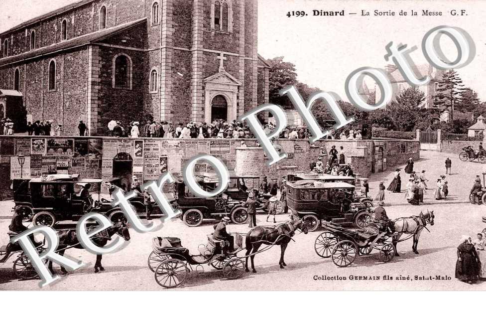 la sortie de la messe
