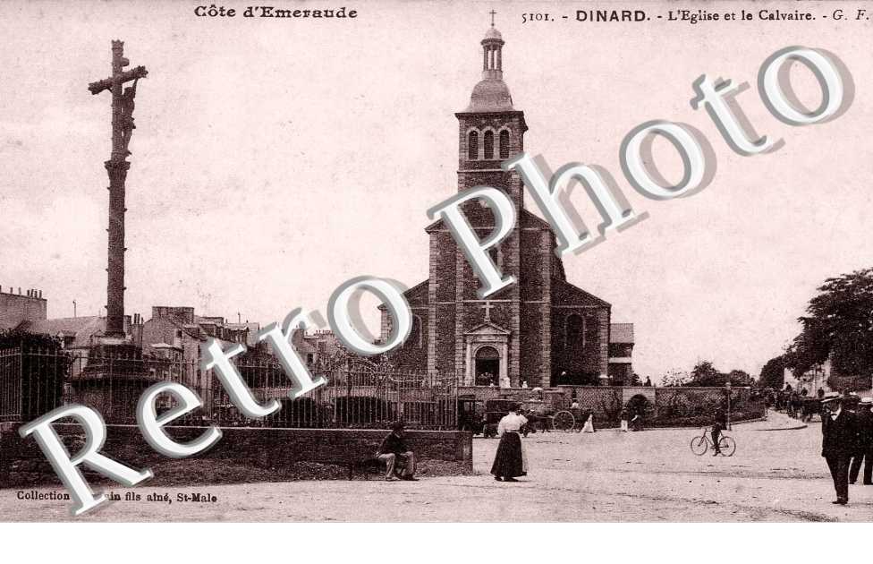 L&#039;EGLISE ET LE CALVAIRE
