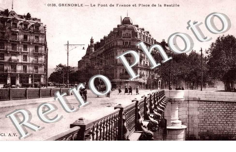 LE PONT DE FRANCE ET LA PLACE DE LA BASTILLE