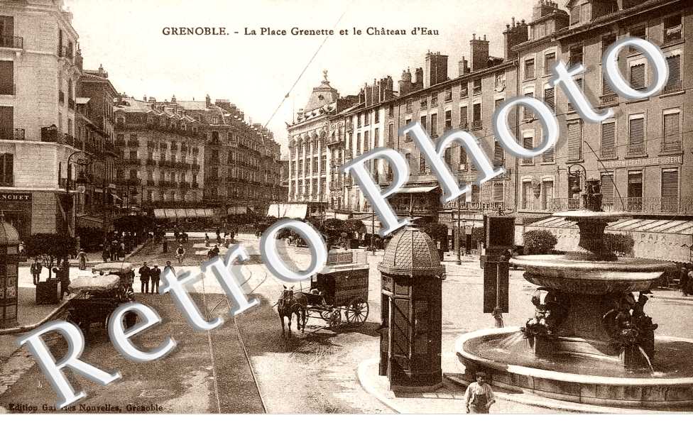 la Place Grenette et le chateau d'eau