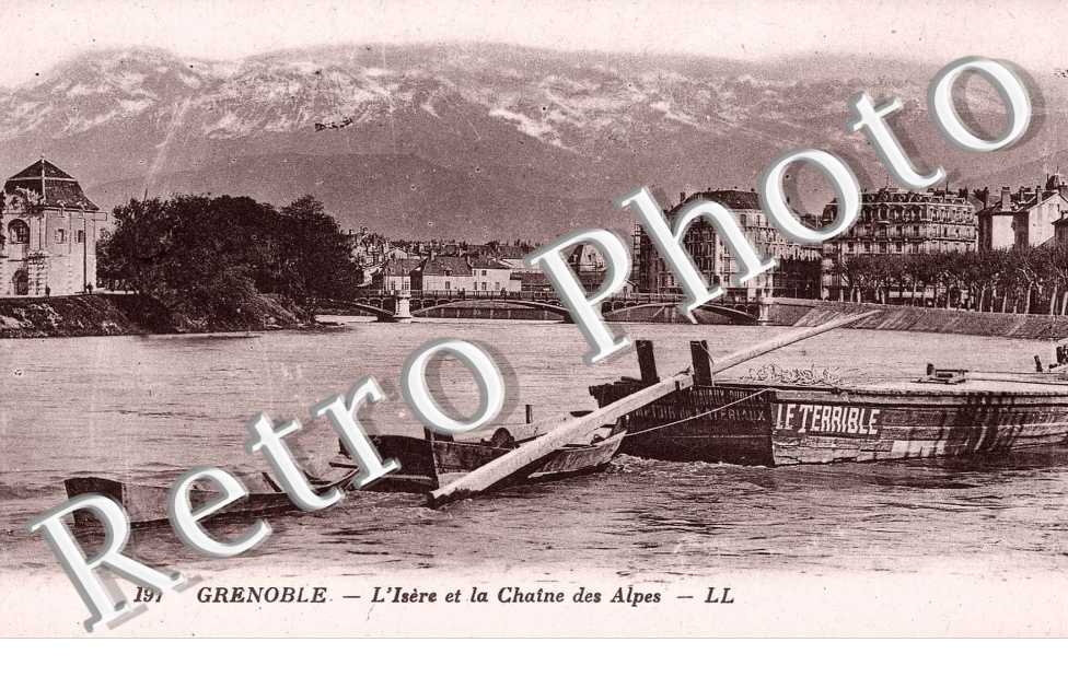 L'ISERE ET LA CHAINE DES ALPES