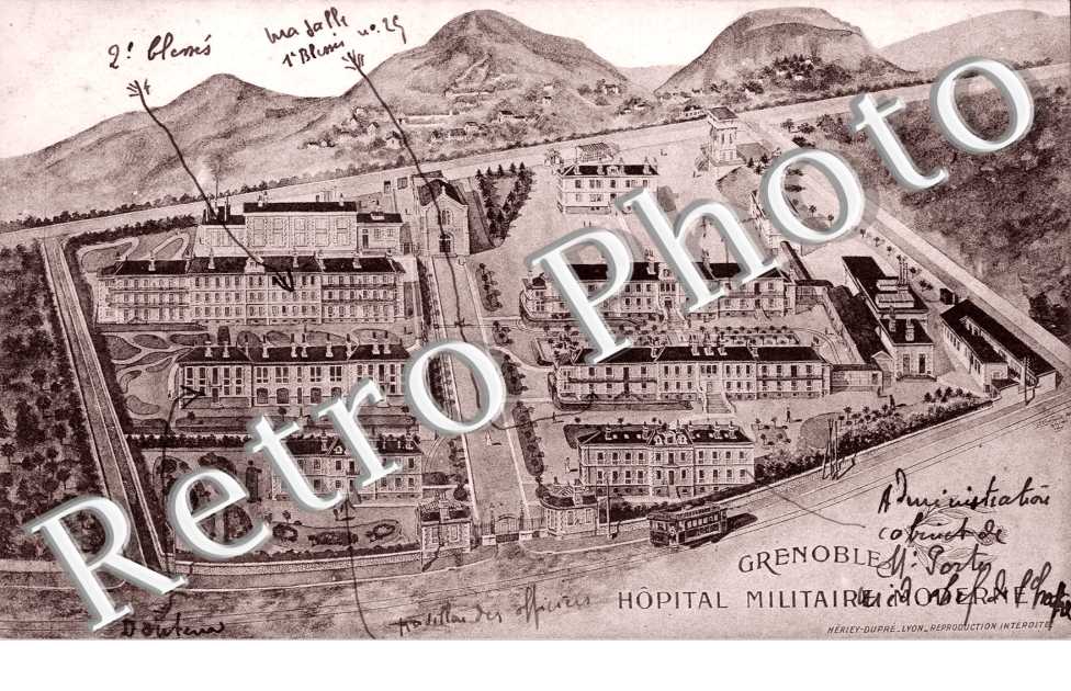 Vue général de l'hôpital militaire moderne