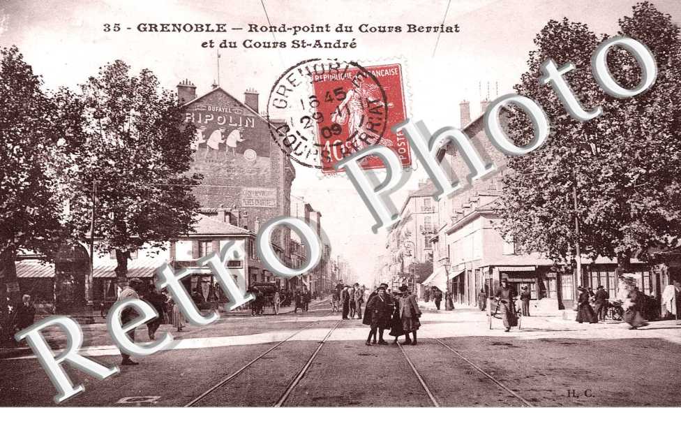 Rond Point du Cours Berriat et du Cours Saint André