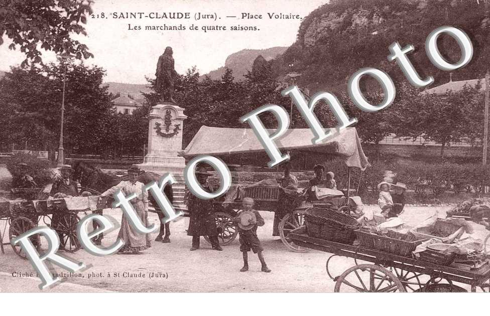 place voltaire, les marchands de quatre saisons