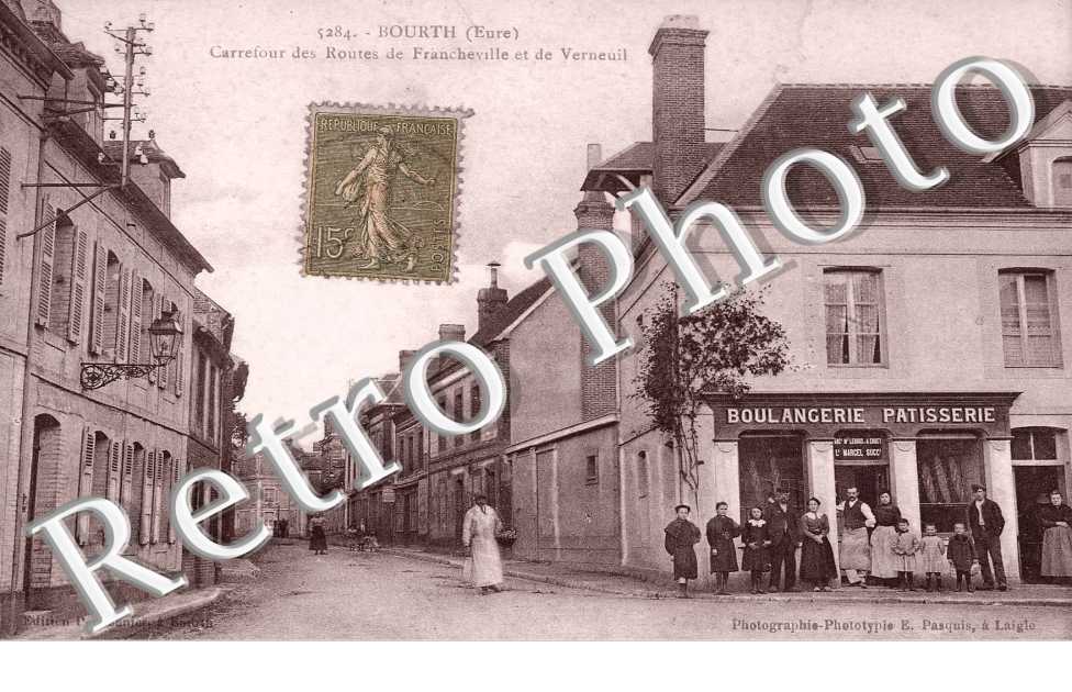 carrefour des routes de francheville et de verneuil