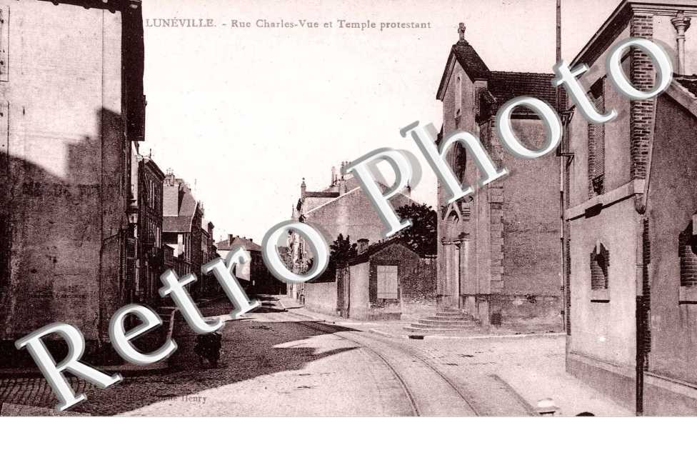 RUE CHARLES VUE et temple protestant