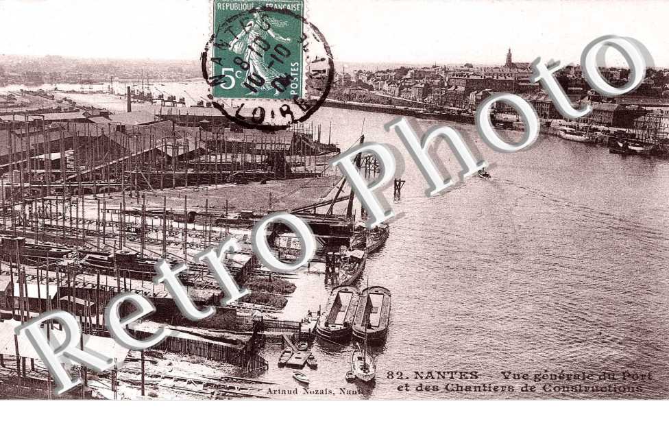 VUE GENERALE DU PORT