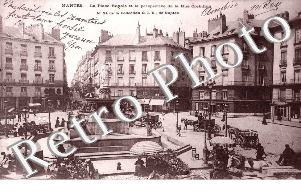LA PLACE ROYALE ET LA PERSPECTIVE DE LA RUE CREBILLON
