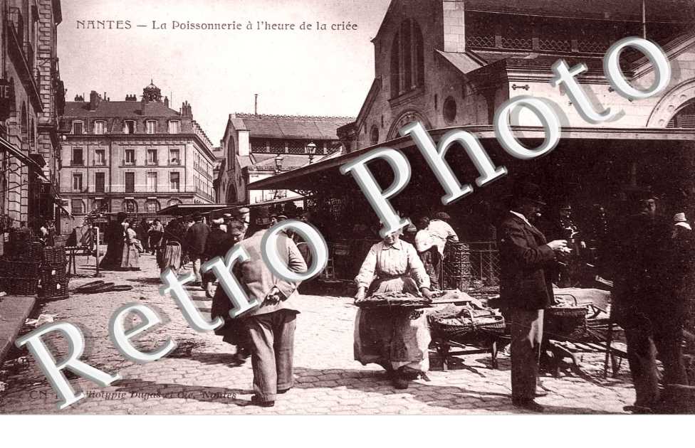 LA POISSONNERIE a L&#039;HEURE DE LA CRIEE