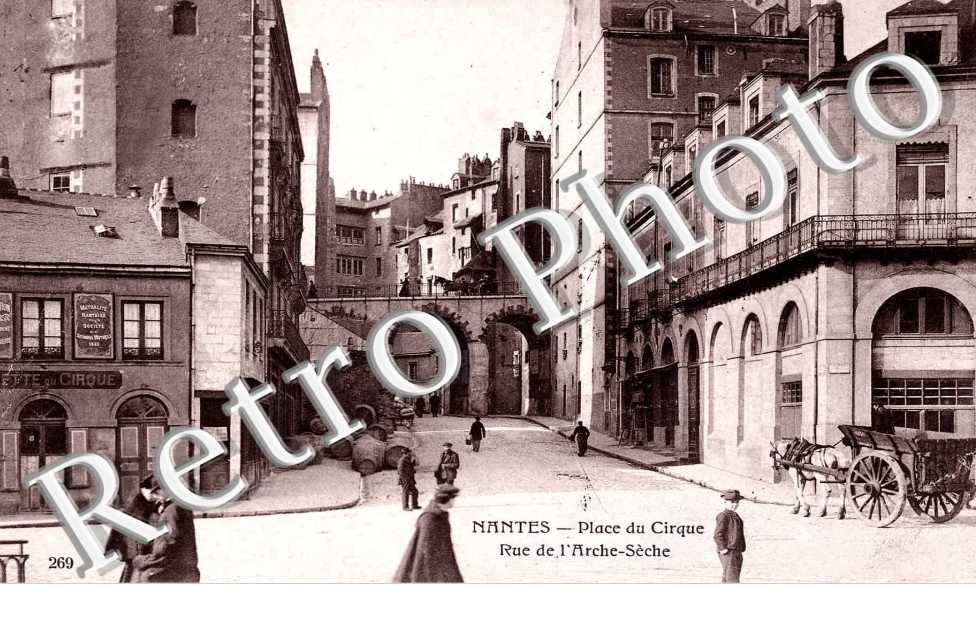 cadeau photo original personnalis PLACE DU CIRQUE et rue de l