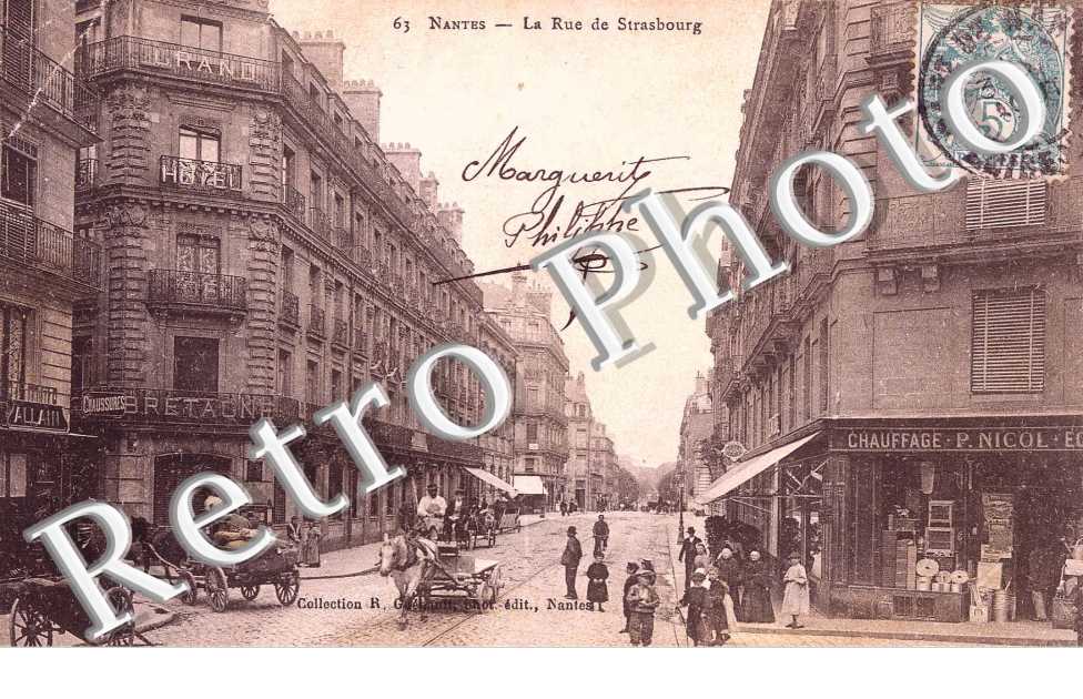 LA RUE DE STRASBOURG