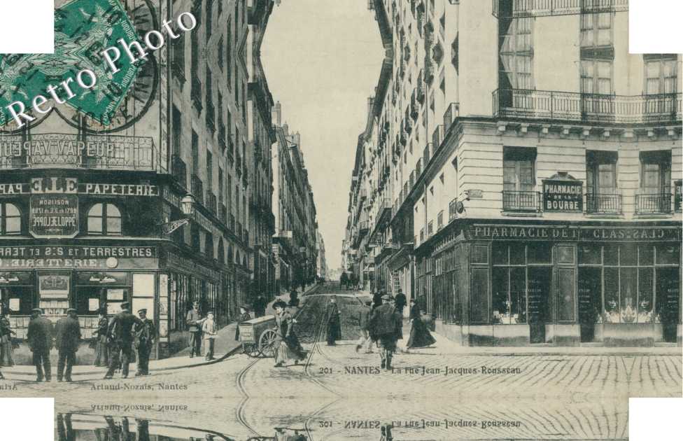 LA RUE JEAN JACQUES ROUSSEAU