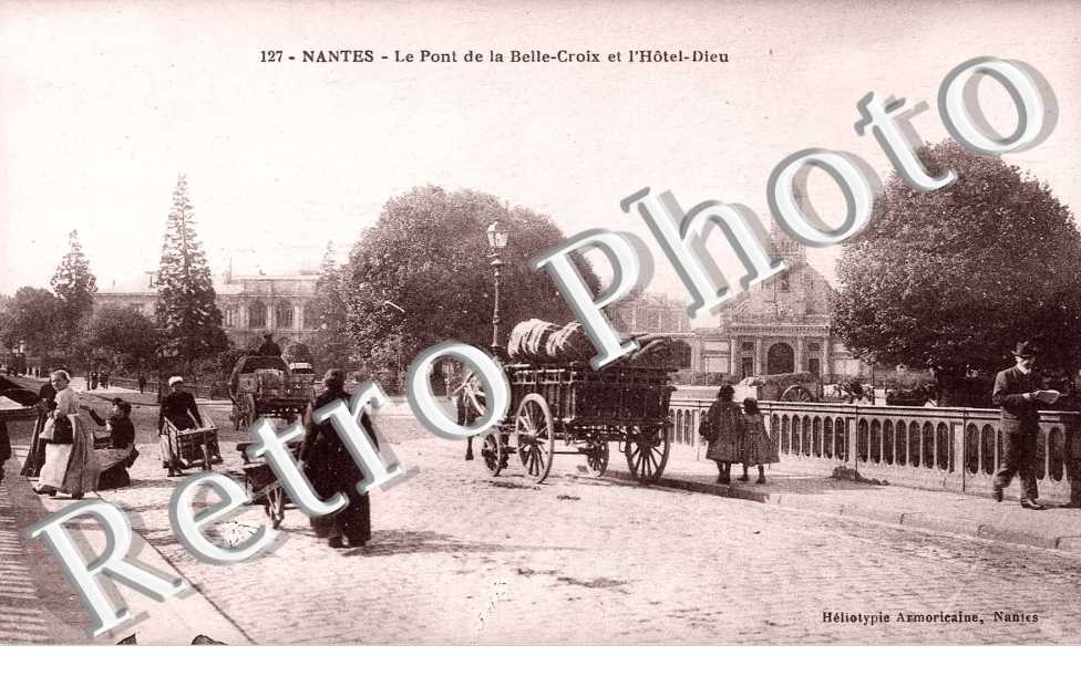 LE PONT DE LA BELLE CROIX et l&#039;Hôtel-Dieu