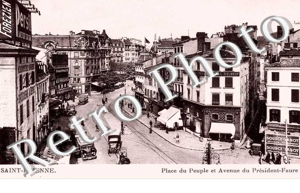 PLACE DU PEUPLE ET AVENUE DU PRESIDENT FAURE