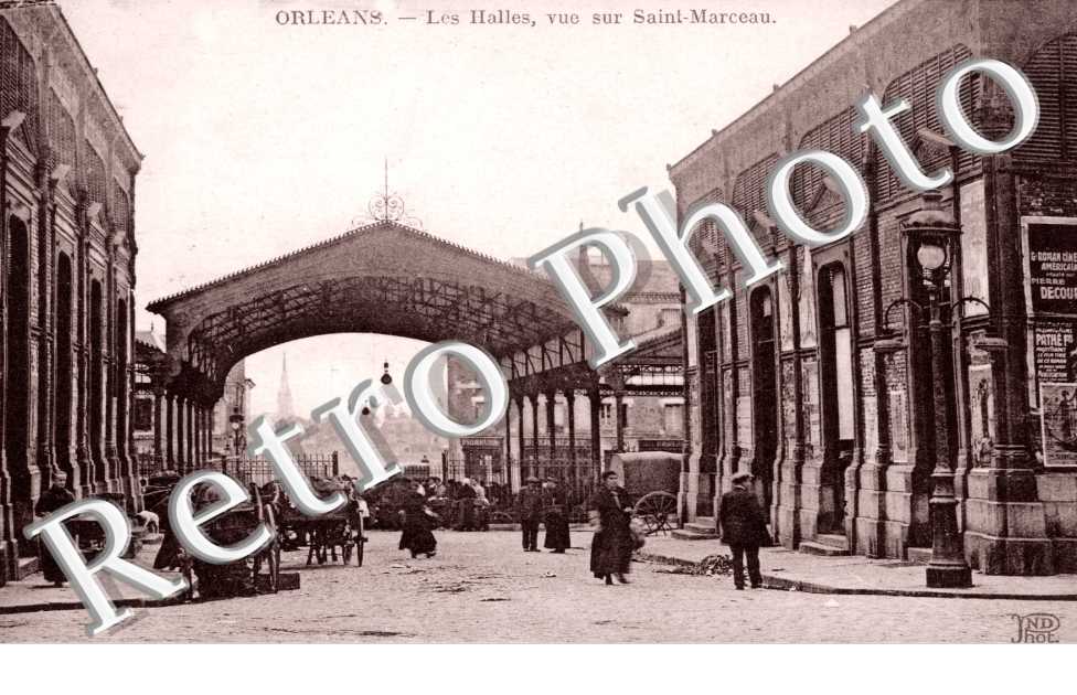 Les Halles, vue sur Saint Marceau