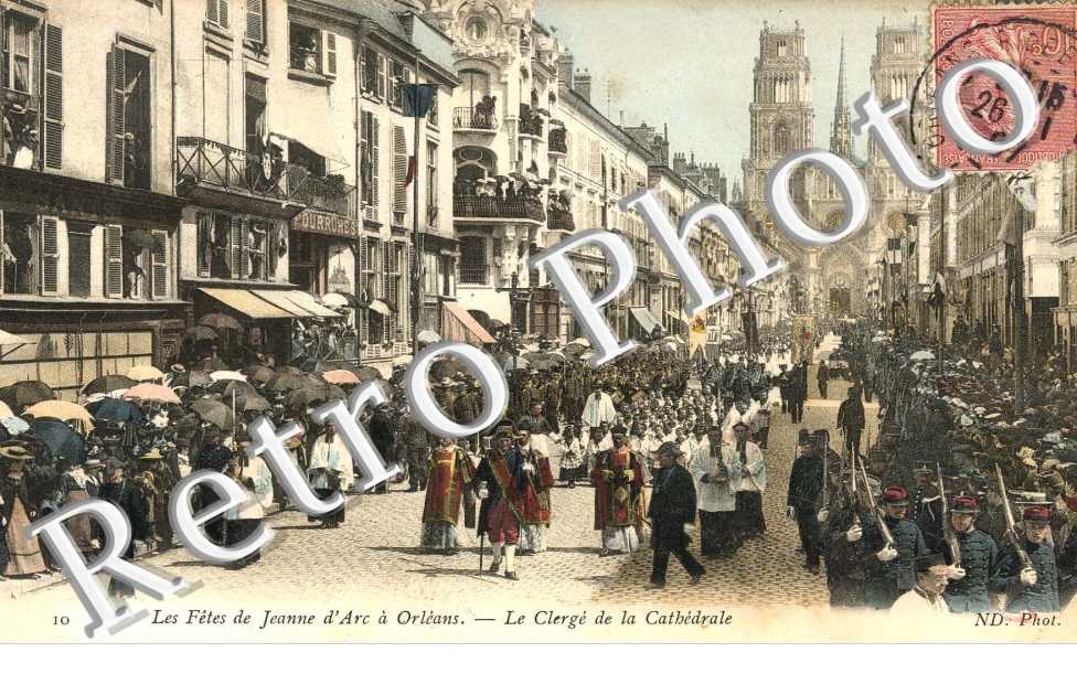 les fëtes de Jeanne d&#039;Arc - Le Clergé de la Cathédrale