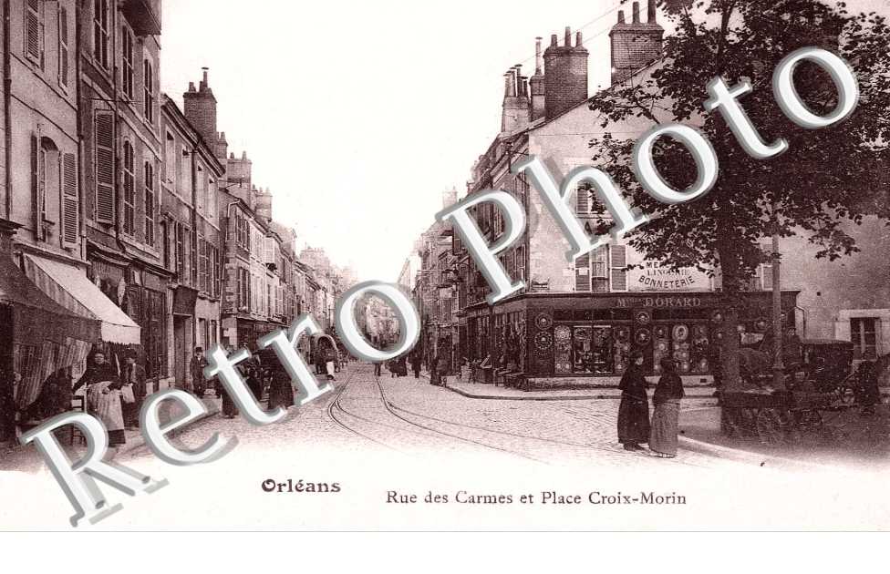 la rue des carmes et place Croix Morin