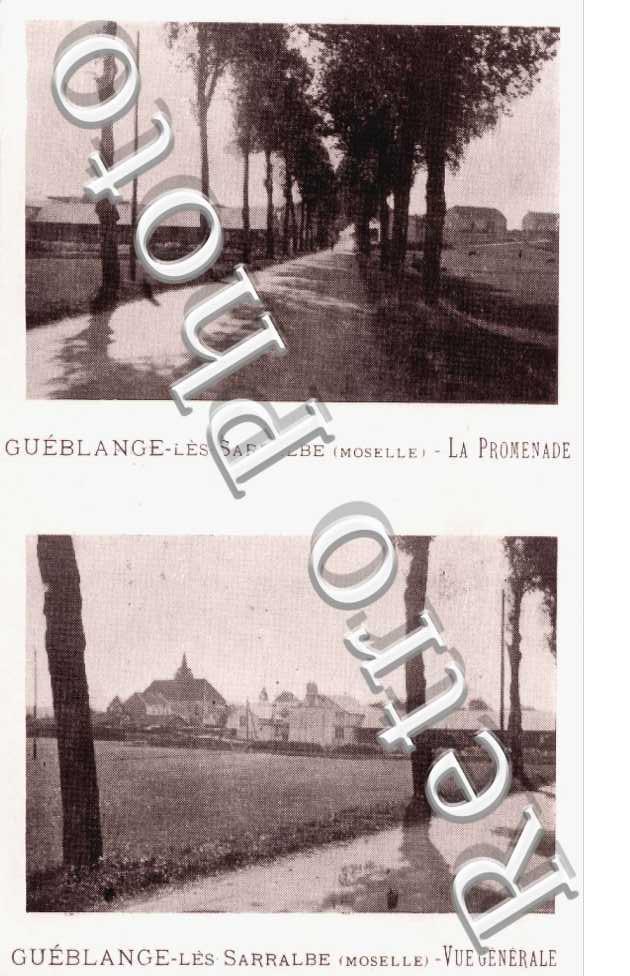 GUEBLANGE LES SARRALBE LA PROMENADE