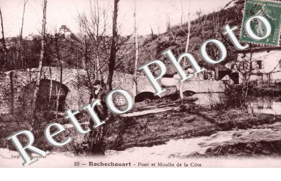 Pont et Moulin de la Cote