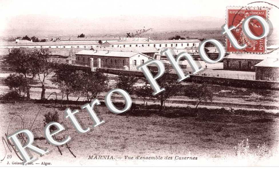 Vue d&#039;ensemble des casernes