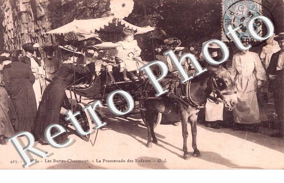 Buttes Chaumont, Promenade des enfants