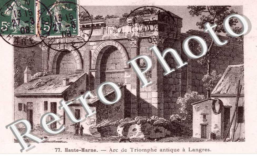 ARC DE TRIOMPHE ANTIQUE (DESSIN)