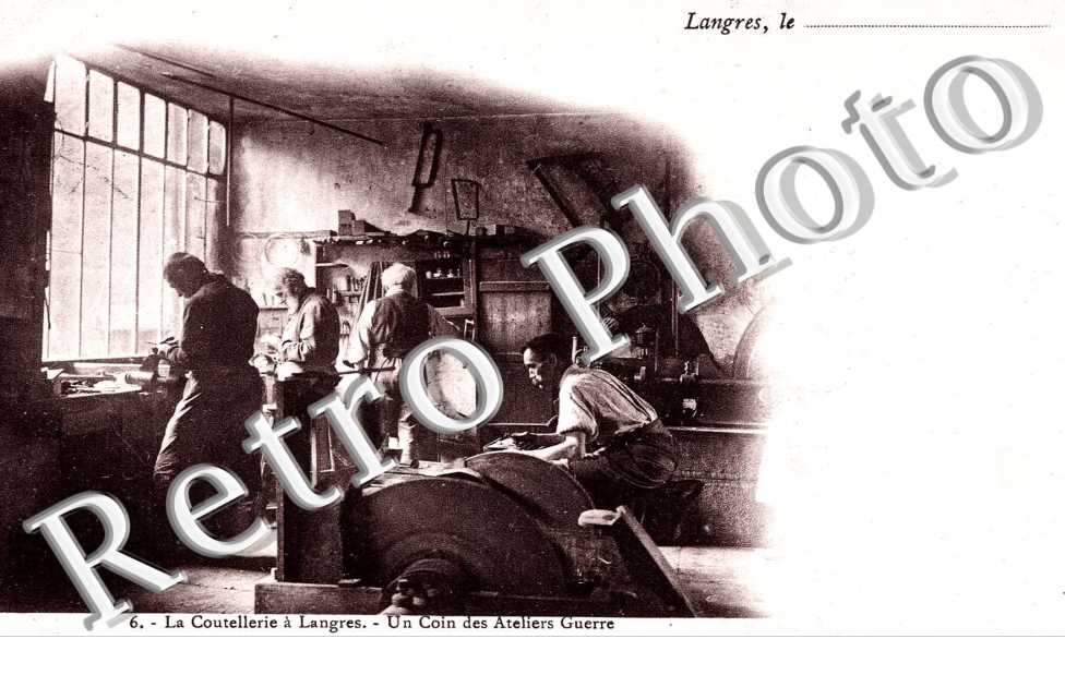 LA COUTELLERIE, UN COIN DES ATELIERS GUERRE