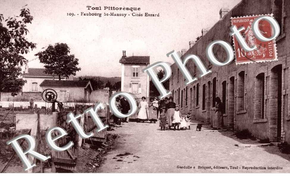 Faubourg St-Mansuy - cites Evrard