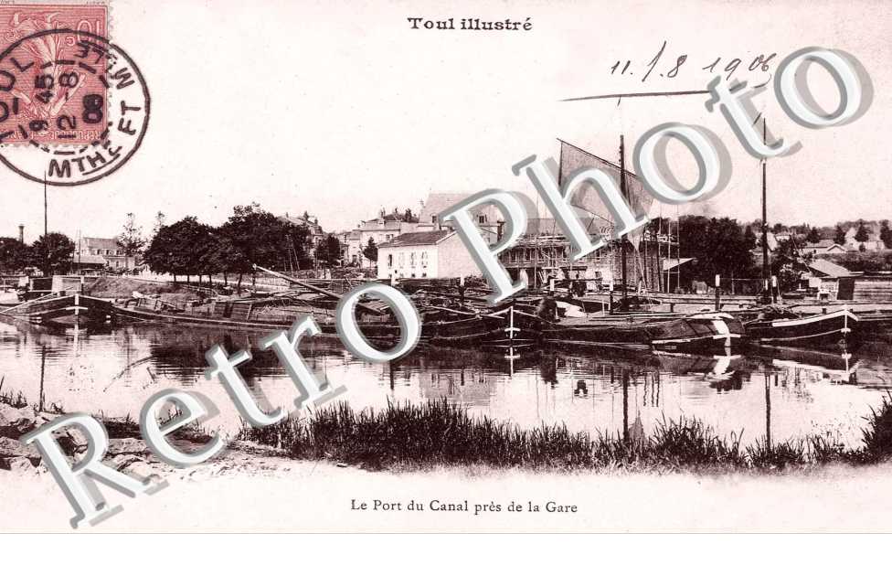 le Port du Canal pres de la gare