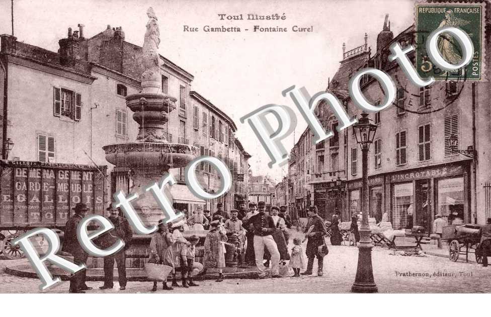 RUE GAMBETTA - FONTAINE CUREL