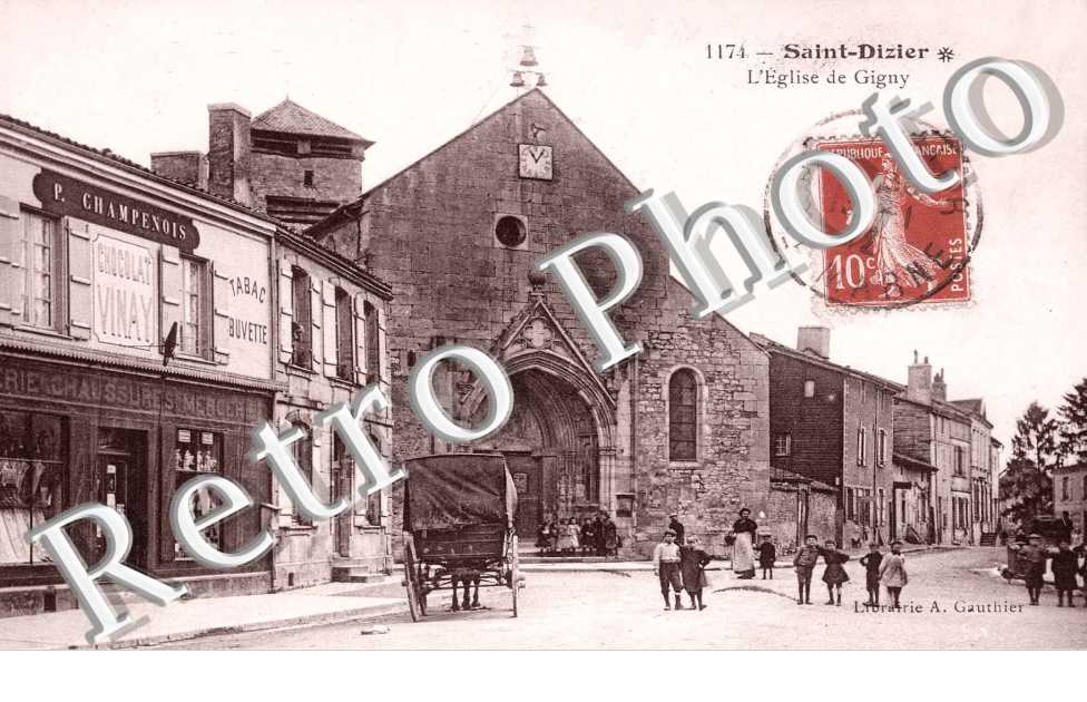 l&#039;eglise de Gigny