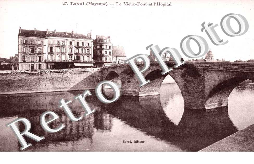 LE VIEUX PONT ET L&#039;HOPITAL