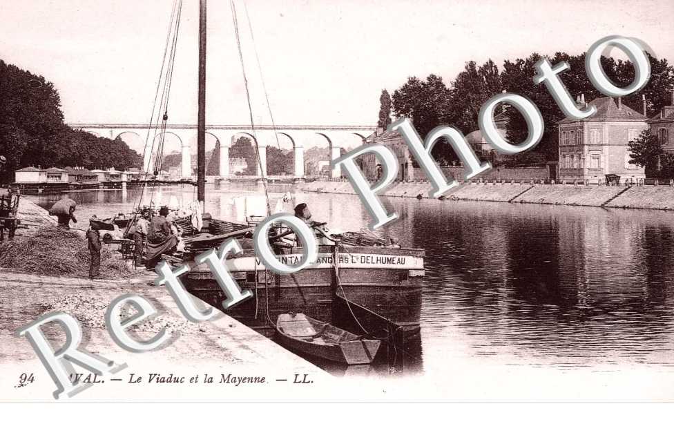 le viaduc et la mayenne