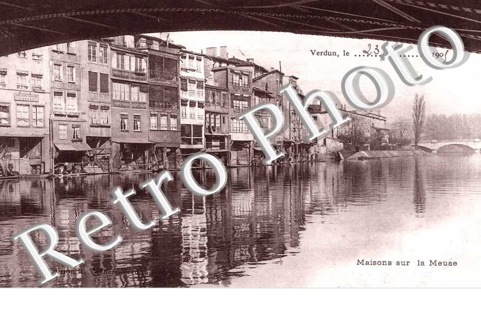 maisons sur la Meuse