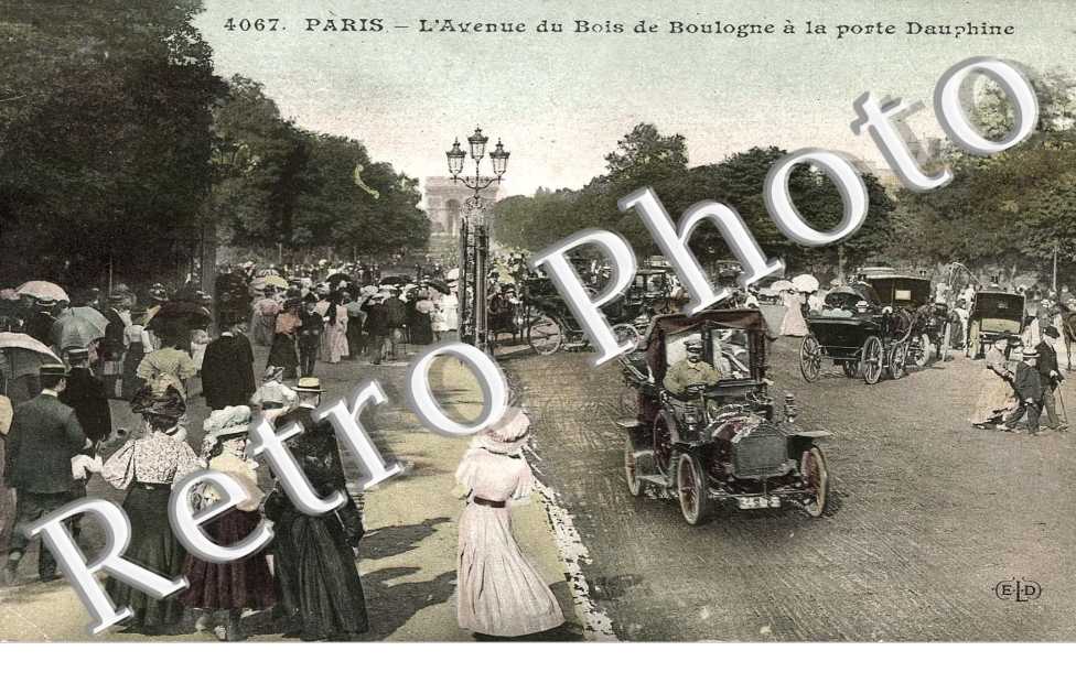 Avenue du Bois de Boulogne a la Porte Dauphine