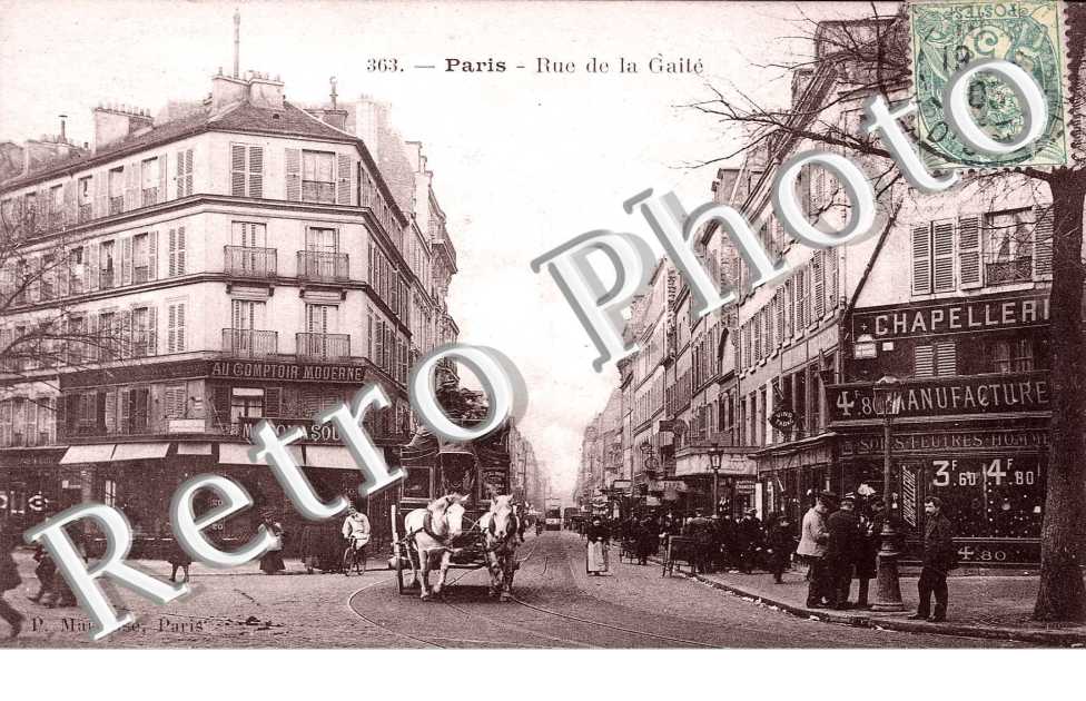 LA RUE DE LA GAITE