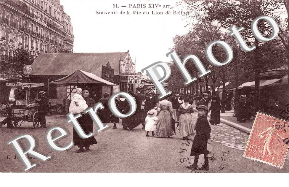 Souvenir de la Fete du Lion de Belfort
