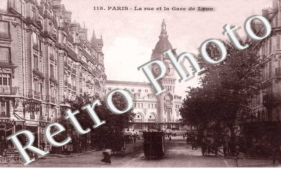 Rue et Gare de Lyon